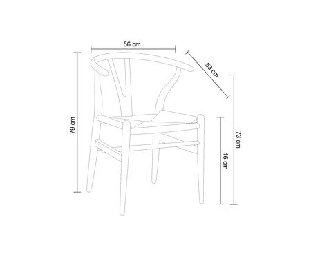 Cadeira Bones Natural | Westwing