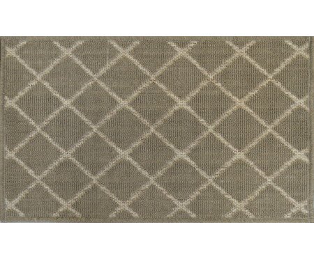 Capacho Bouclê Jacquard Necker - Cinza | Westwing