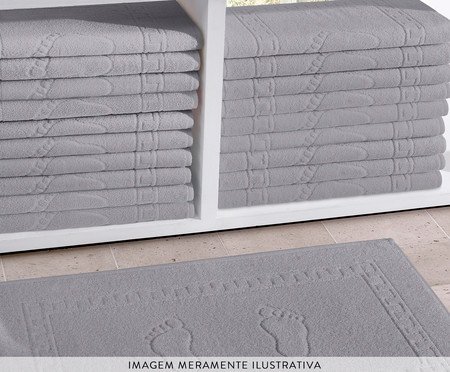 Toalha para Pés Pezinhos Cinza Stone | Westwing
