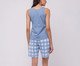 Pijama Regata com Bermuda Feminino, blue | WestwingNow