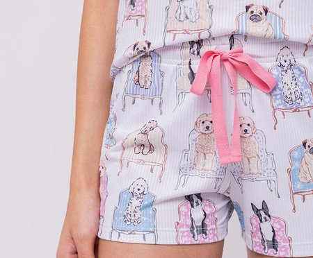 Pijama Manga Curta com Short | Westwing