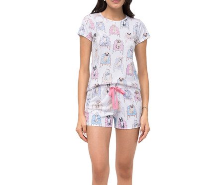 Pijama Manga Curta com Short | Westwing