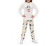 Pijama Manga Longa Feminino Infantil Mulher-Maravilha, beige | WestwingNow