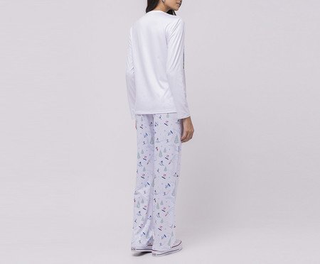 Pijama Manga Longa com Calça | Westwing