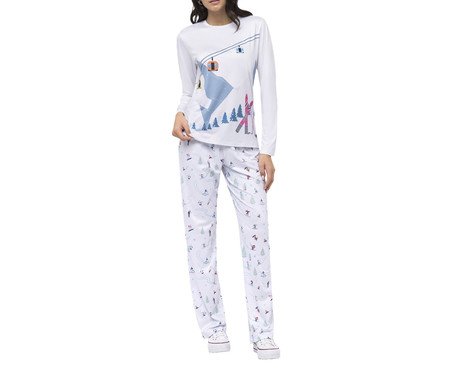 Pijama Manga Longa com Calça | Westwing