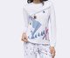 Pijama Manga Longa com Calça, white | WestwingNow
