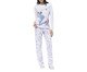 Pijama Manga Longa com Calça, white | WestwingNow