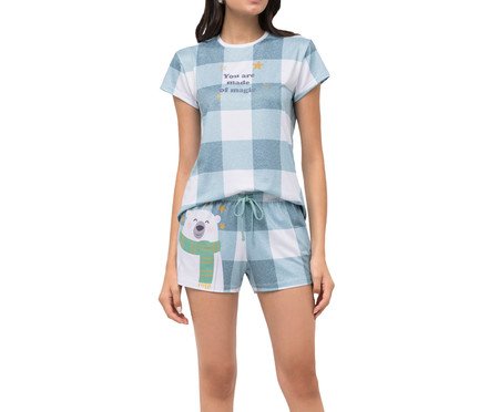 Pijama Manga Curta com Short | Westwing