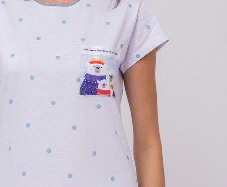 Pijama Regata com Short Feminino | Westwing