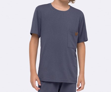 Pijama Manga Curta com Bermuda Masculino Infantil | Westwing