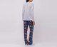 Pijama Manga Longa Hogwarts com Estampa Metalizada, white | WestwingNow