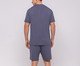 Pijama Manga Curta com Bermuda Masculino, black | WestwingNow