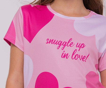 Camisola Manga Curta Infantil em Malha Perfect Touch | Westwing