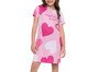 Camisola Manga Curta Infantil em Malha Perfect Touch, pink | WestwingNow