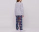 Pijama Manga Longa Hogwarts Infantil com Estampa Metalizada, white | WestwingNow