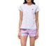 Pijama Manga Curta com Short, white | WestwingNow