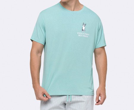 Pijama Manga Curta com Bermuda Masculino | Westwing