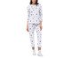 Pijama Manga Longa com Calça Jogger, white | WestwingNow