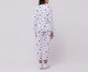 Pijama Manga Longa com Calça Jogger, white | WestwingNow