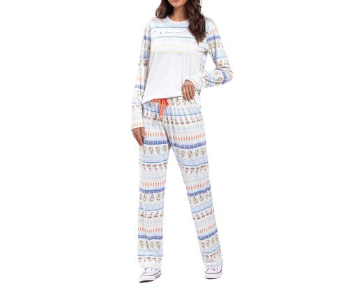 Pijama Manga Longa Dreams Come True, white | WestwingNow