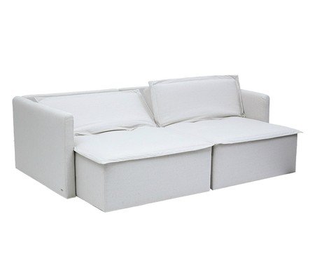 Sofá Retrátil Clio Fendi Bege | Westwing