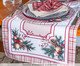 Caminho de Mesa Natalino Pinhas e Encanto - 42X141cm, red | WestwingNow
