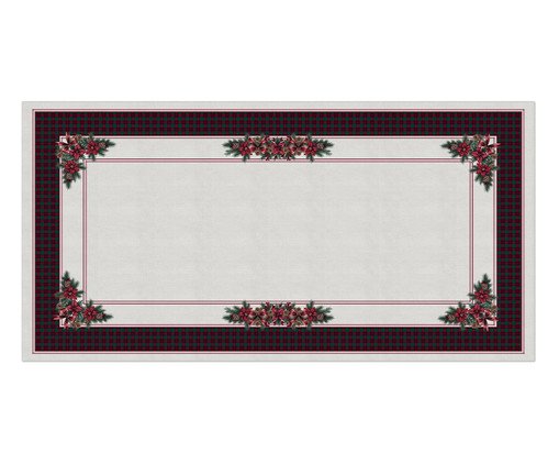 Toalha de Mesa Natalina Noite Feliz - 1,4X2,70m, white | WestwingNow