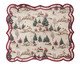 Lugar Americano Natalino com Bordado Vila Do Noel - 44,5X38,5cm, multicolor | WestwingNow