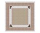 Toalha de Mesa Natalina Pinhas e Encanto - 1,4X1,40m, beige | WestwingNow