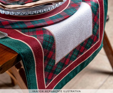 Caminho de Mesa Natalino Herança - 42X141cm | Westwing