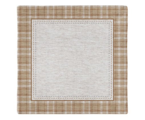 Guardanapo Natalino Boas Festas - 40X40cm, beige | WestwingNow