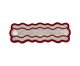Porta-Guardanapo Natalino com Bordado Vila Do Noel - 5X15cm, beige | WestwingNow