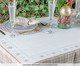Toalha de Mesa Natalina Boas Festas - 1,4X1,40m, beige | WestwingNow