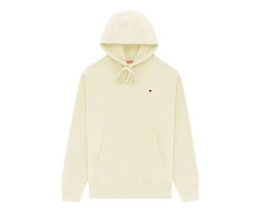 Moletom Comfy Vanille - Coração Micro Sangria, Off White | WestwingNow