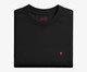 Camiseta Cotton Preta - Coração Micro Rosa Pink, black | WestwingNow