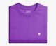 Camiseta Cotton Roxa Açaí - Coração Micro Branco, purple | WestwingNow