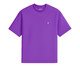 Camiseta Cotton Roxa Açaí - Coração Micro Branco, purple | WestwingNow