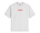 Camiseta Cotton Lover - Branca e Vermelho, white | WestwingNow