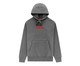 Moletom Super Cotton Lover - Cinza Mescla e Vermelho, grey | WestwingNow