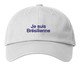 Bone Dad Hat Je suis Brésilienne - Azul Marinho e Branco, white | WestwingNow