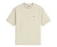 Camiseta Cotton Creme - Coração Micro Sangria, Off White | WestwingNow