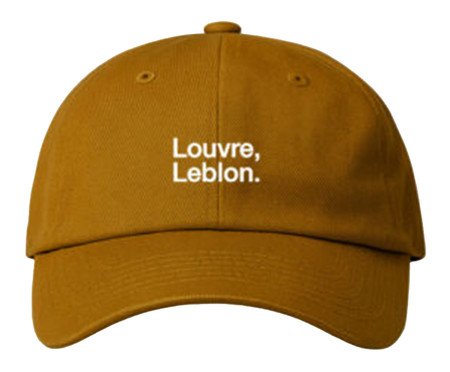 Bone Dad Hat Louvre, Leblon - Branco e Caramelo | Westwing