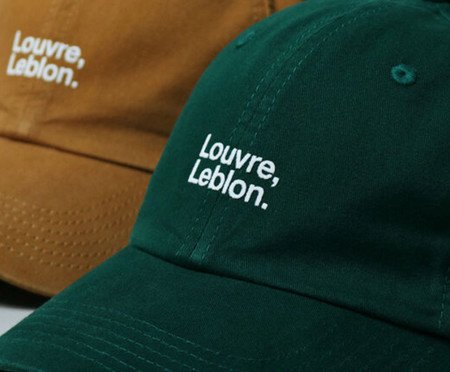 Bone Dad Hat Louvre, Leblon - Branco e Verde Escuro | Westwing