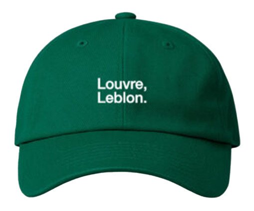 Bone Dad Hat Louvre, Leblon - Branco e Verde Escuro, green | WestwingNow