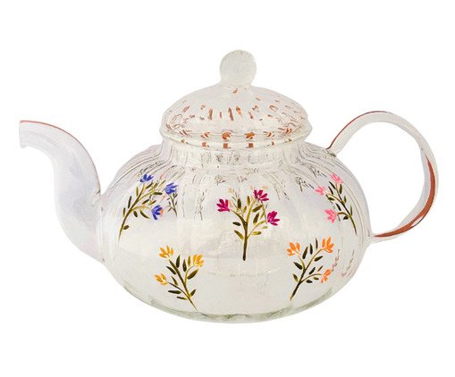 Chaleira Wildflowers - 800ml, transparent | WestwingNow