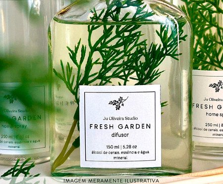 Difusor com Varetas Fresh Garden - 150ml | Westwing