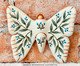 Enfeite de Parede Borboleta Floral Azul, white | WestwingNow