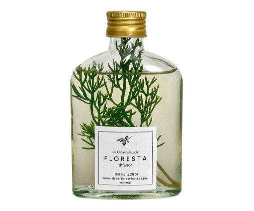 Difusor com Varetas Floresta - 150ml, transparent | WestwingNow