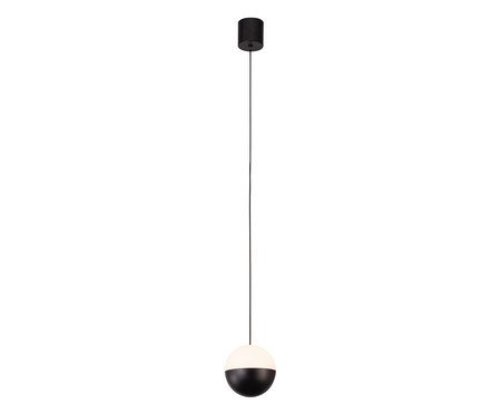 Pendente Moon Preto II 7W - 31X21X19,5cm | Westwing