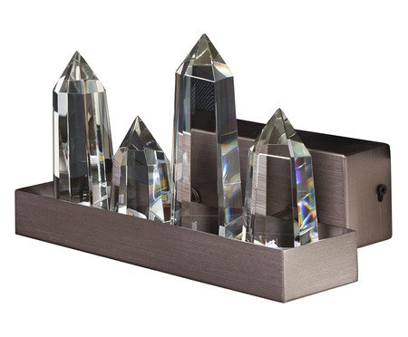 Arandela em Cristal Castillo Led | Westwing